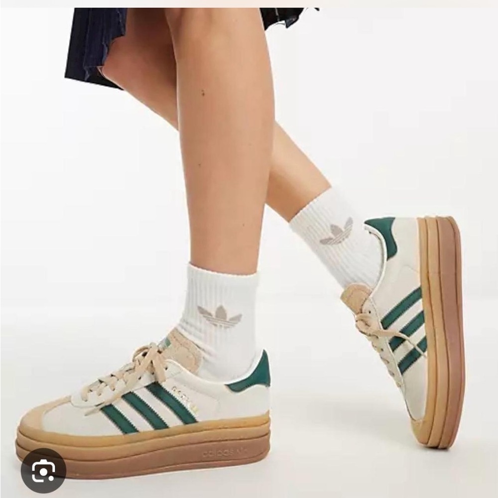 Adidas Gazelle Bold - collegiate green